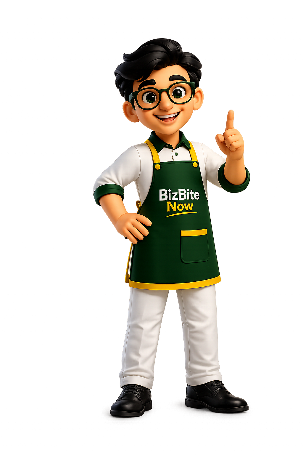 BizBiteNow Chef Mascot